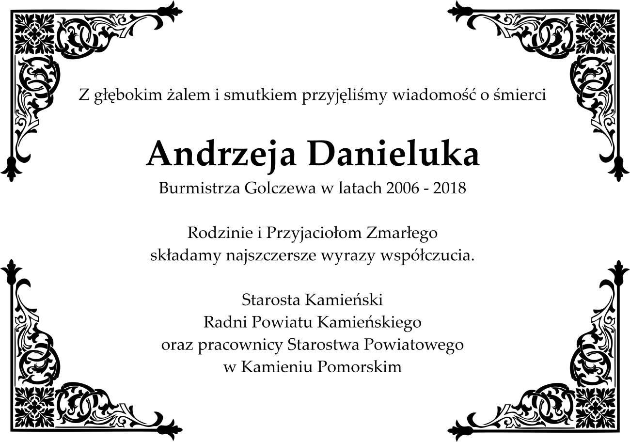 Odszedł Andrzej Danieluk