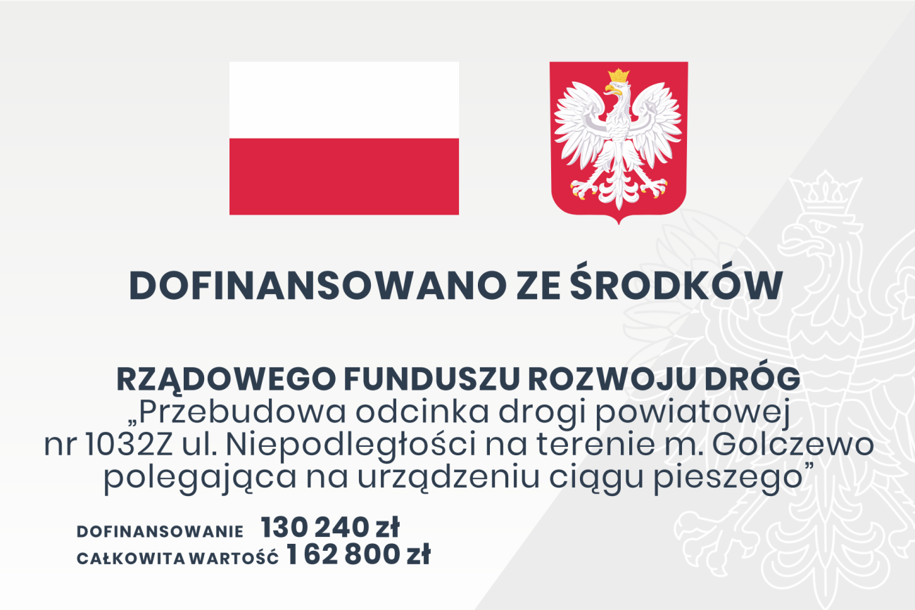 Informacja o dofinansowaniu z budżetu Państwa